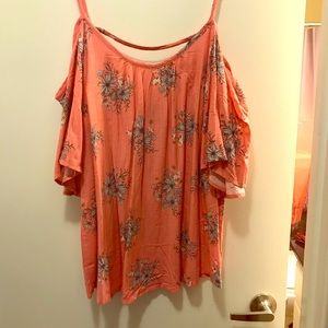 Cold shoulder top